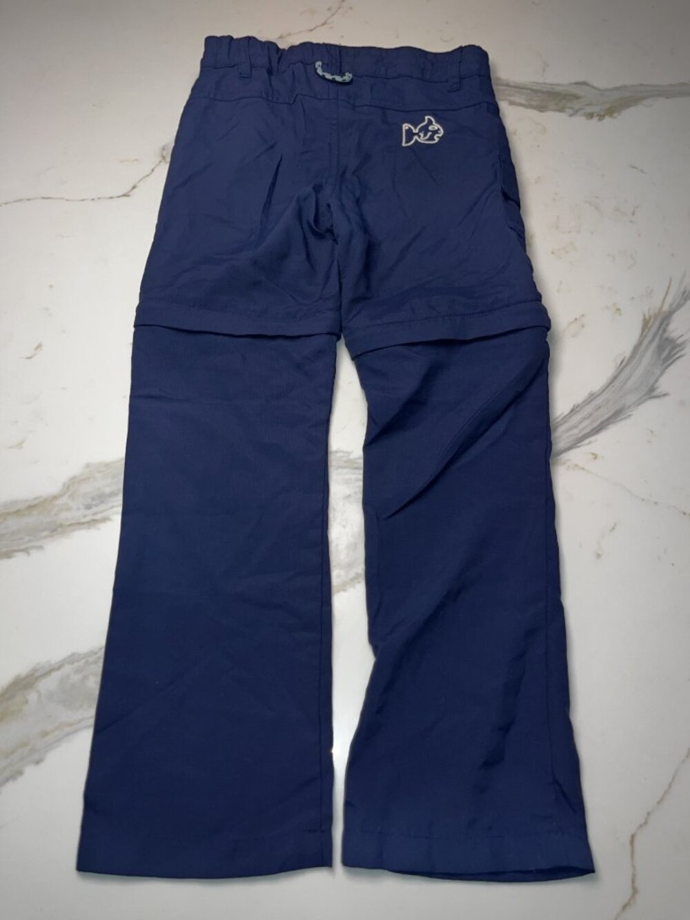 Prodoh 6y Zip off navy hiking pants in euc